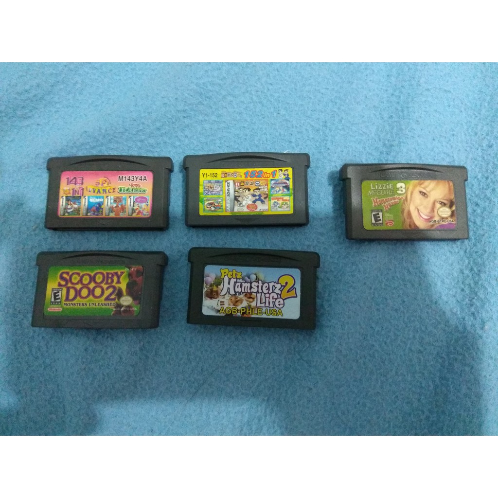 Paket GameBoy Advance 5 Kaset