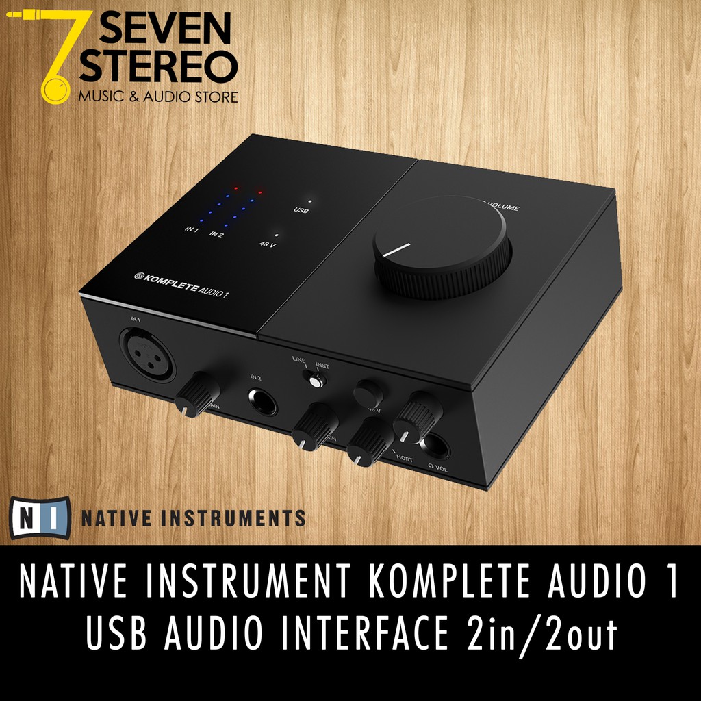 Native Instrument Komplete Audio 1 Desktop USB Audio Interface