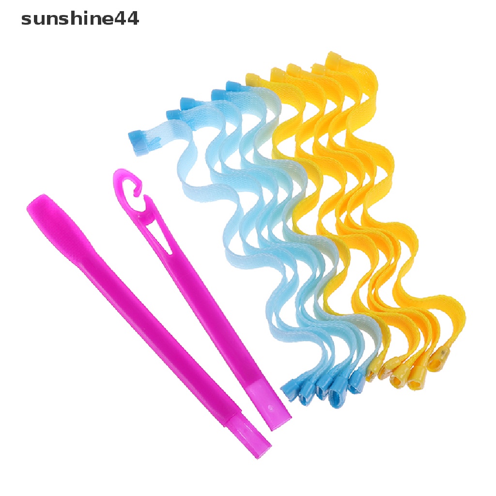 Sunshine 10pcs Alat Keriting Rambut Ajaib 30cm