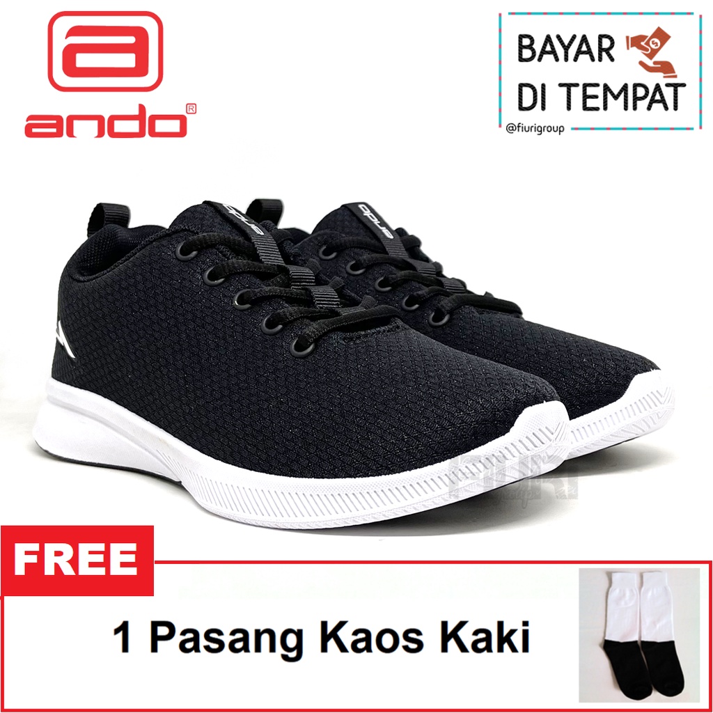 FIURI - ANDO ORIGINAL - BSC 33 33-40 HITAM PUTIH - SEPATU SNEAKERS SPORT KANVAS SOL KARET WANITA PRIA - SEPATU KETS TRENDY ANAK PEREMPUAN LAKI-LAKI - SEPATU OLAHRAGA LARI FITNES SENAM KERJA KULIAH SEKOLAH SD SMP SMA BERTALI CEWEK COWOK MURAH PROMO DISKON