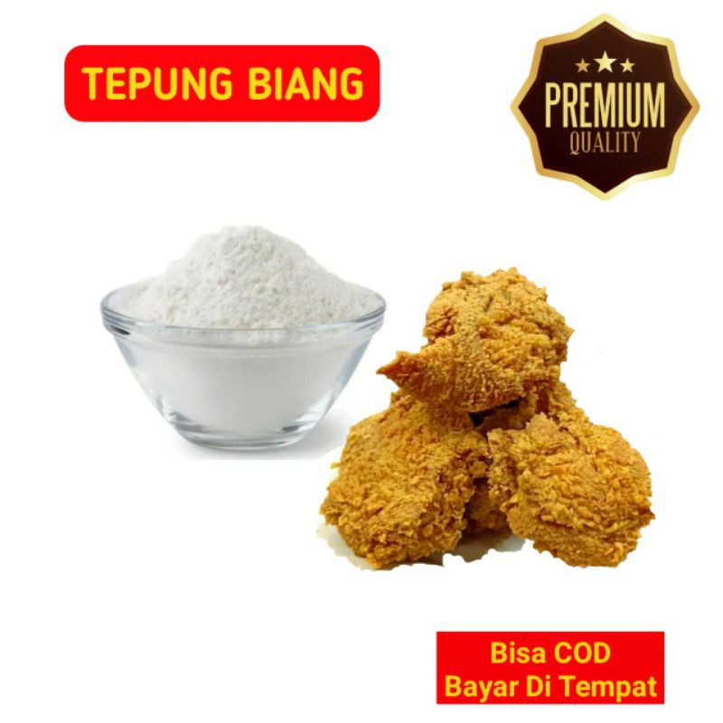 

TEPUNG BIANG PREMIUM JADI 2kg TEPUNG FRIED CHICKEN, TEPUNG AYAM CRISPY