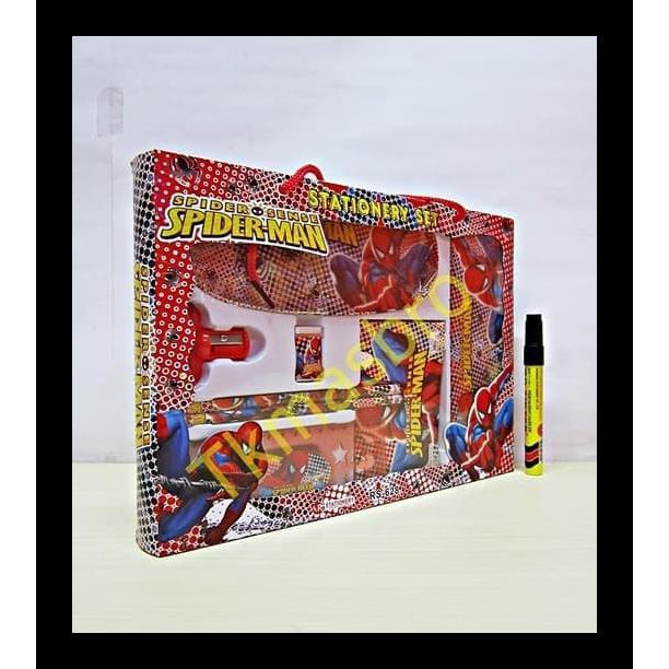 

BARU STATIONERY SPIDERMAN RS-628 PAKET ALAT TULIS MURAH TERUPDATE