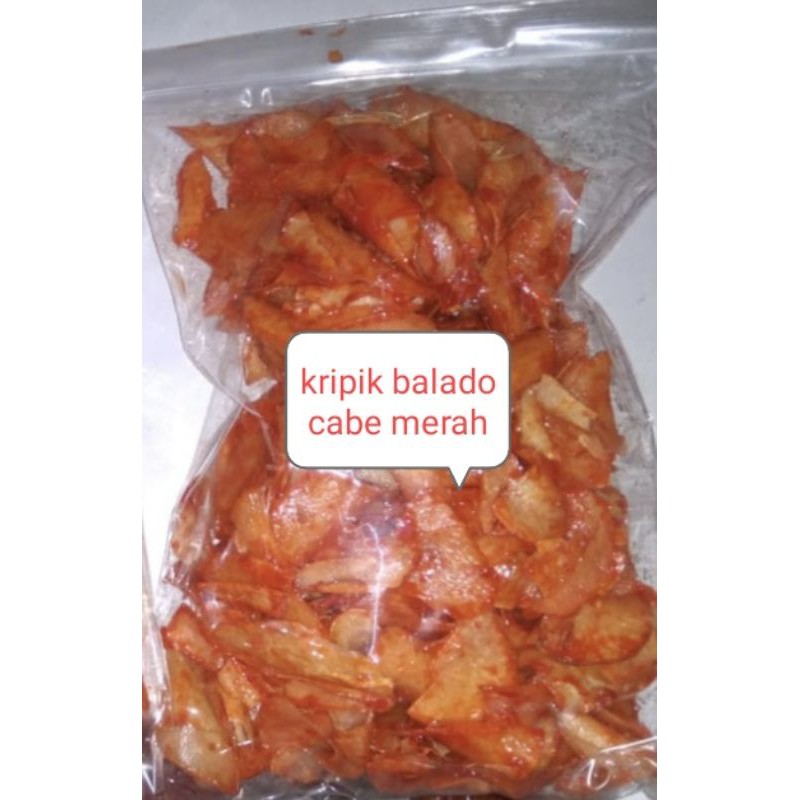 

kripik balado cabe merah