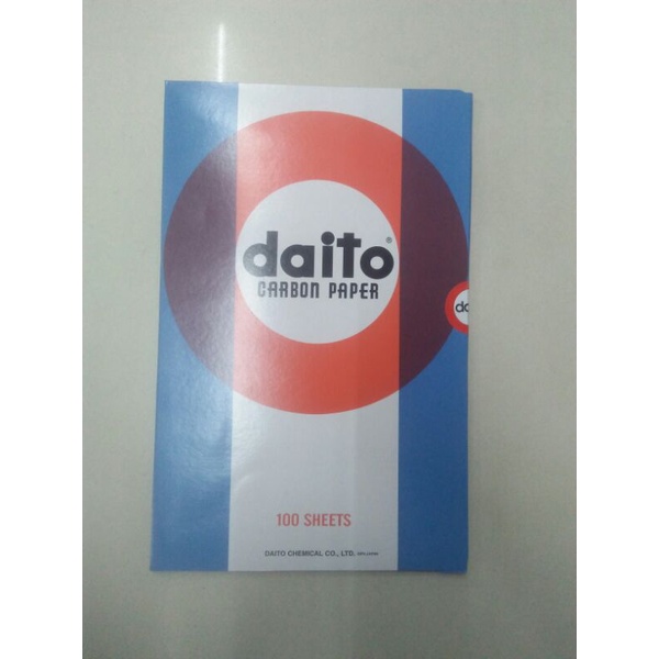 

Kertas/kertas karbon/karbon daito