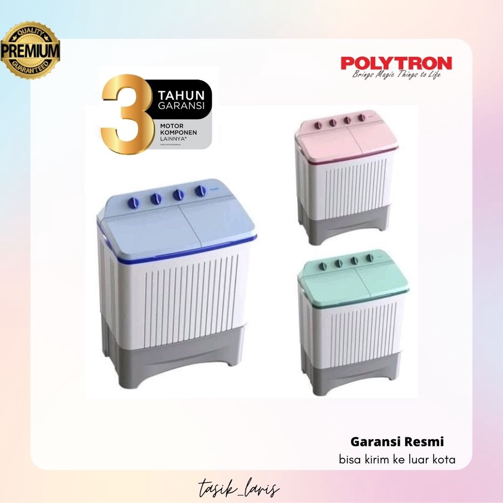 MESIN CUCI POLYTRON PWM 9366P 9KG