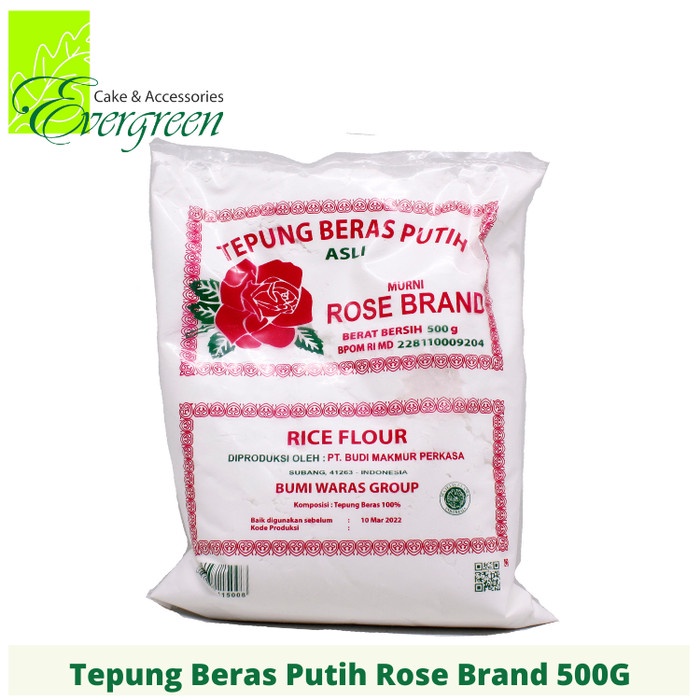 

Ketan-Beras-Tepung- Tepung Beras Rose Brand 500Gr -Tepung-Beras-Ketan.