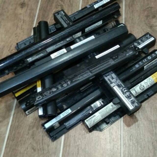 Batre baterry baterai laptop drop 1kg 18650 isi 3.4.6 6cell