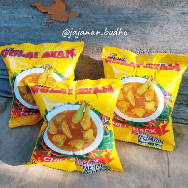 Jual SNACK GULAI AYAM . Jajanan Jadul. | Shopee Indonesia