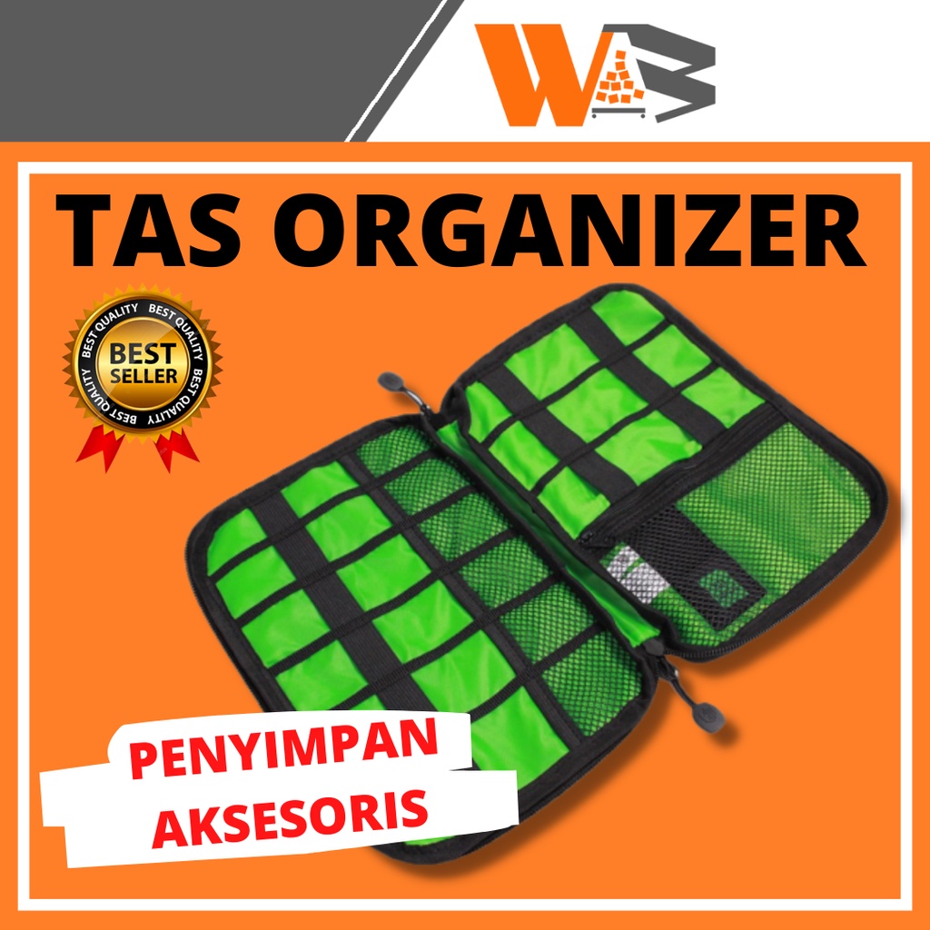 COD Storage Bag Tas Aksesoris Gadget Serbaguna Portable Waterproof / Gadget Organizer Bag Portable Case