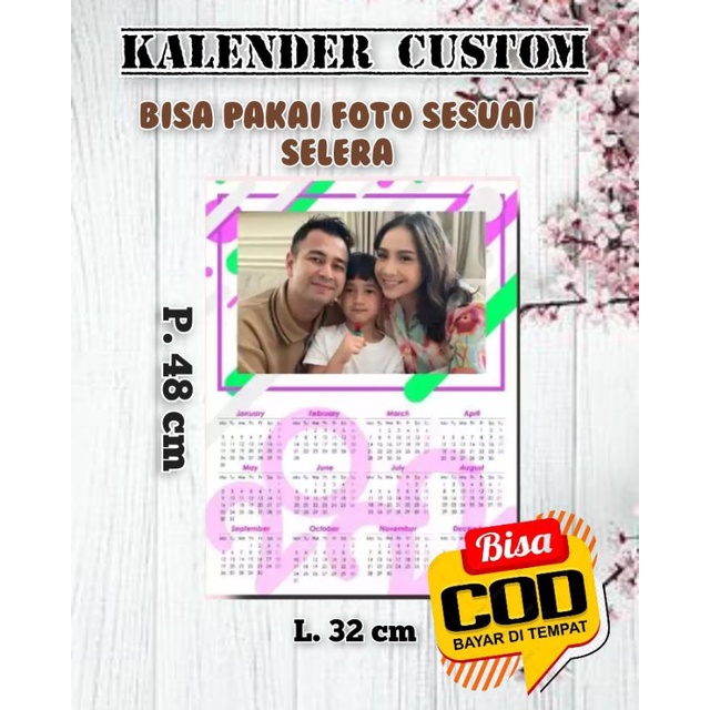 

KALENDER 2022 CUSTOM | BISA PAKAI FOTO SENDIRI