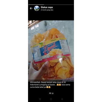 

Keripik talas ZIYAD