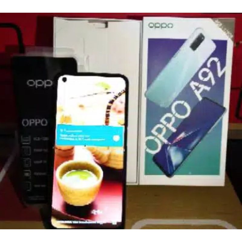Second Hp Oppo A92 Hitam