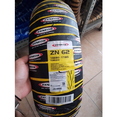 Ban ZENEOS 150/60-17 ZN 62 TUBELESS