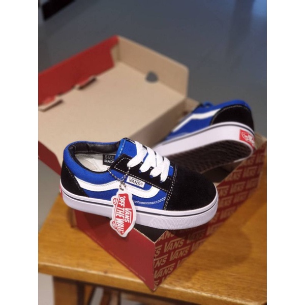 SEPATU VANS ANAK OLDSKOOL BLUE PREMIUM HIGH QUALITY SEPATU ANAK LAKI LAKI PEREMPUAN