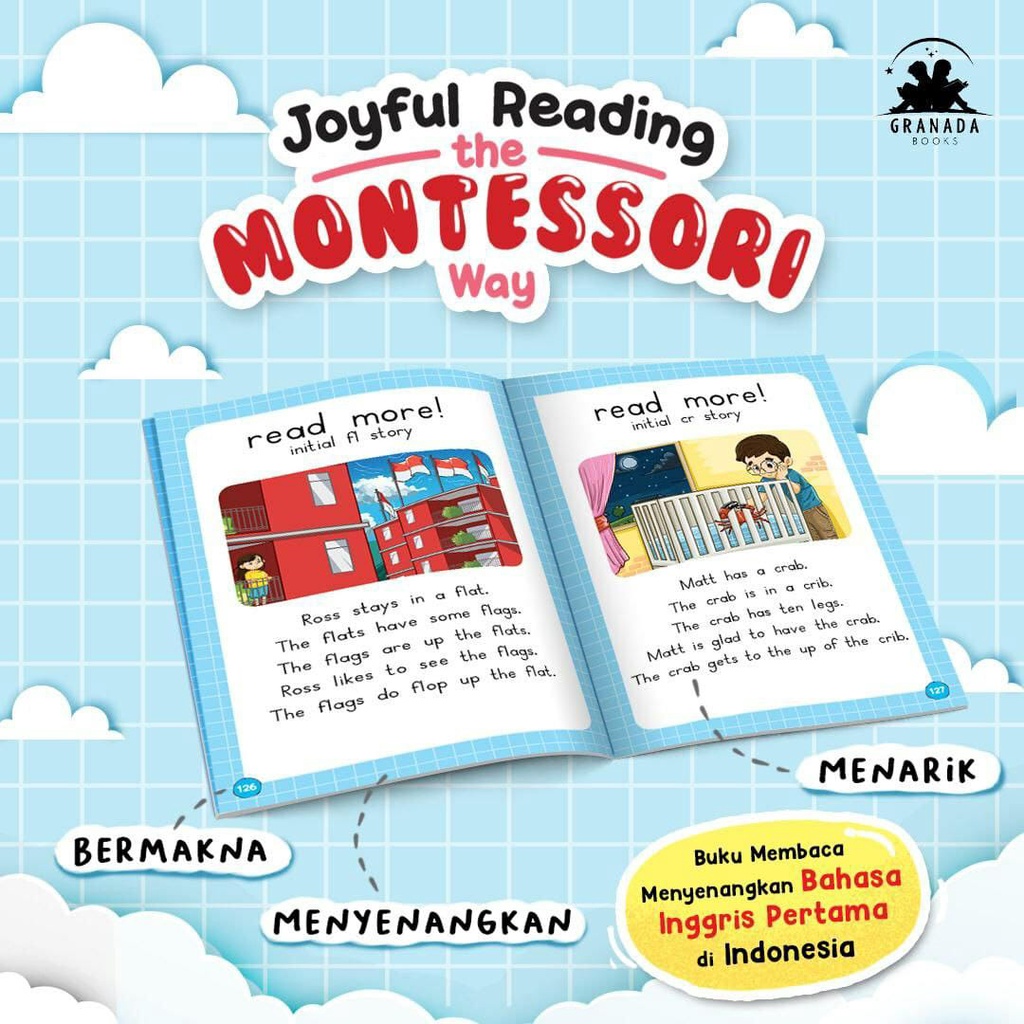 Buku Joyful Reading The Montessori Way JRMW by Granada book