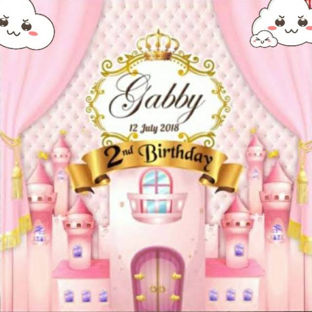 Banner Ulang Tahun/ Spanduk Ulang tahun custom