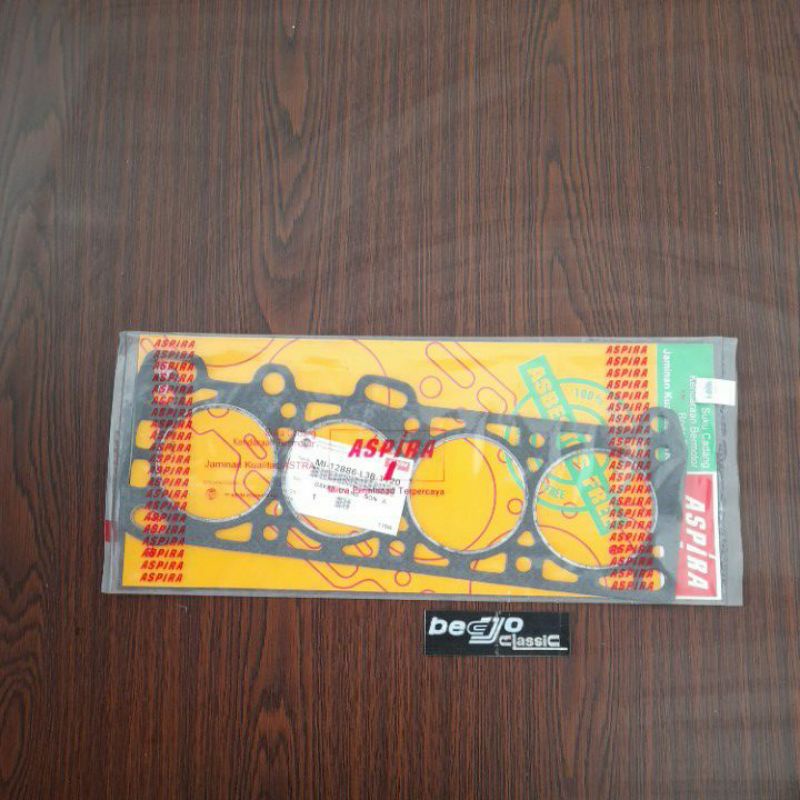 paking perpak gasket cylinder silinder head cop kop MITSUBISHI L300 L 300 bensin new 1,6 - GALANT 1,