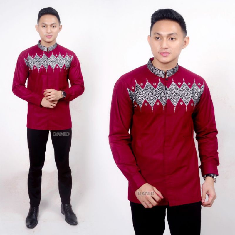 Baju Koko Pria Boy Men Top Subbanul Muslimin Hadroh