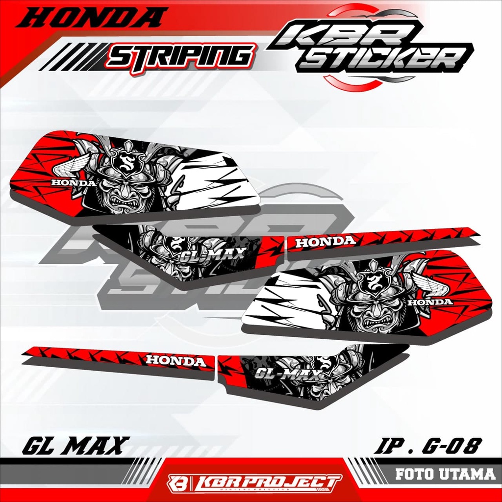 GL MAX (COD) STICKER STRIPING MOTOR GL MAX.08
