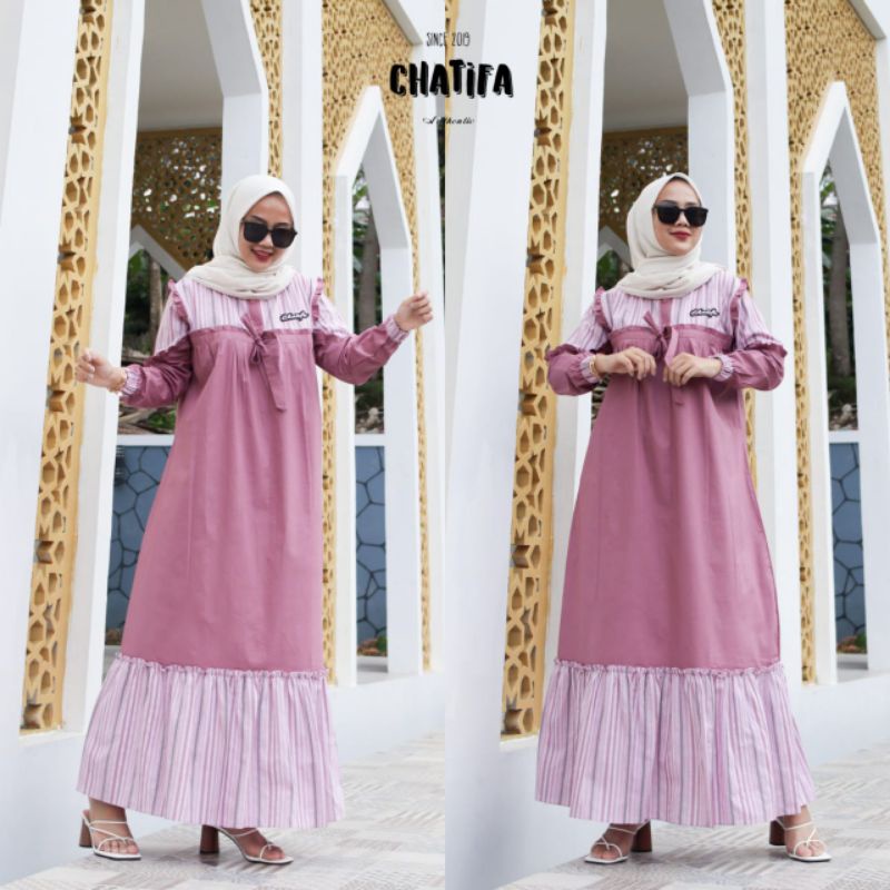 Gamis Aisyah by chatifa original