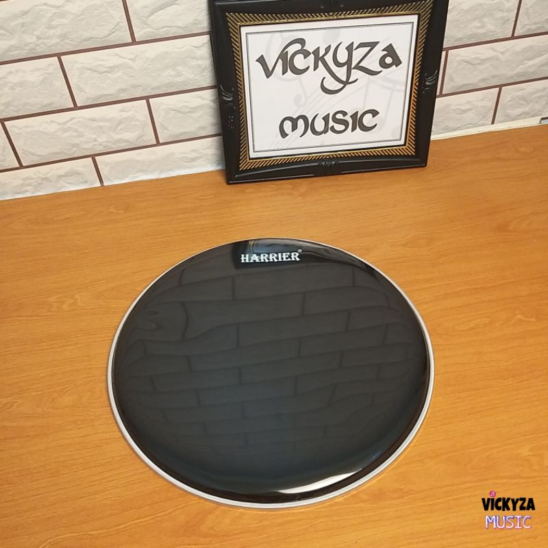 Mika Head Tam Drum 8 inch Harrier Hitam