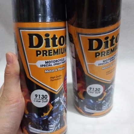 Pilok Pilox DITON Premium CLEAR DOFF / PERNIS DOP / MATTE CLEAR (9130) 400cc / 400ml