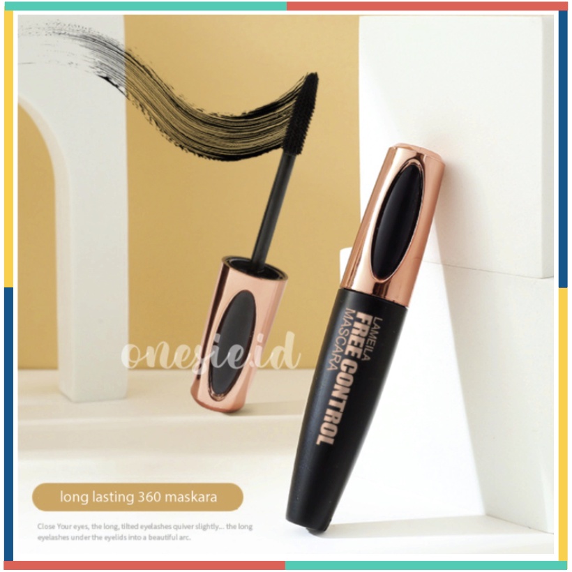 LAMEILA Maskara Gold Slender Curling Long Lasting Lash Waterproof Mascara LA071 745