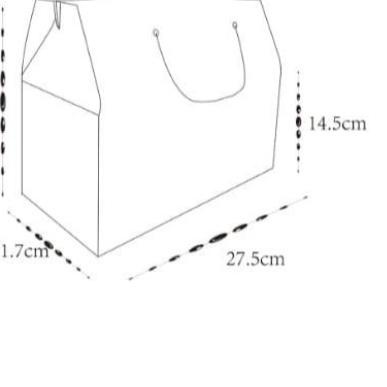 

✲ Hampers Tali Marmer Model Tas / Sovenir Hadiah / Kotak Kado Love ➩