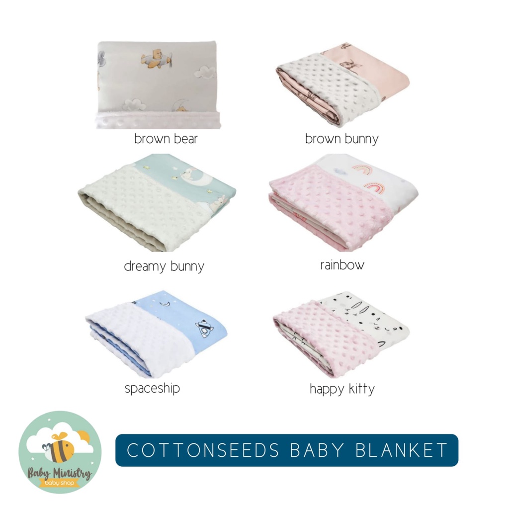 COTTONSEEDS Baby Blanket - Selimut Bayi