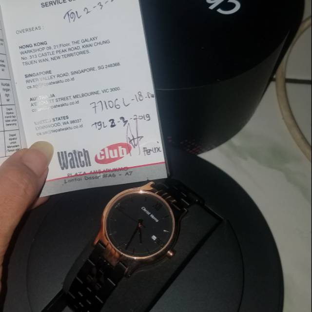 Jam tangan wanita Christ verra