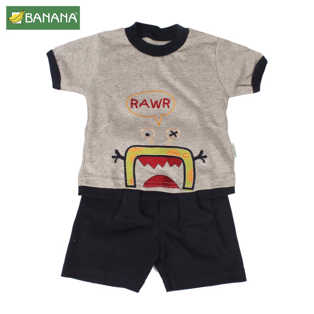 BANANA Setelan Baju Bayi Monster Shopee Indonesia BANANA Setelan Baju Bayi Monster Shopee Indonesia