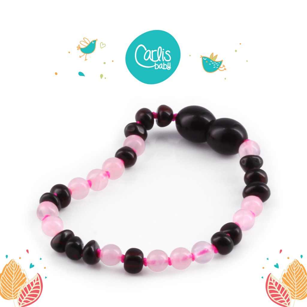 AGL36 Kalung Amber Tumbuh Gigi Bayi By Carlis Baby