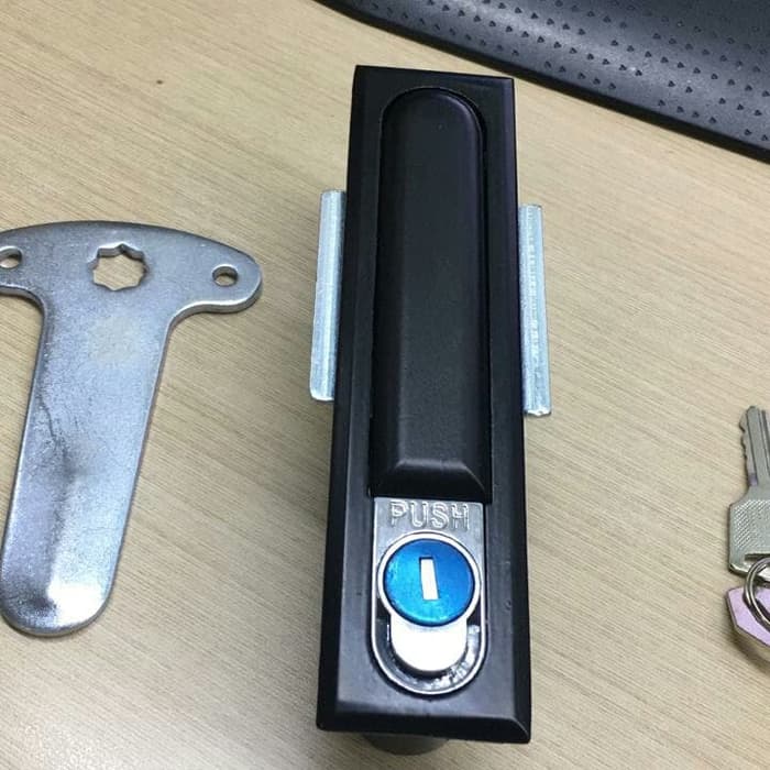 PANEL LOCK / KUNCI PANEL PUSH Lock Hitam MS-818 Termurah