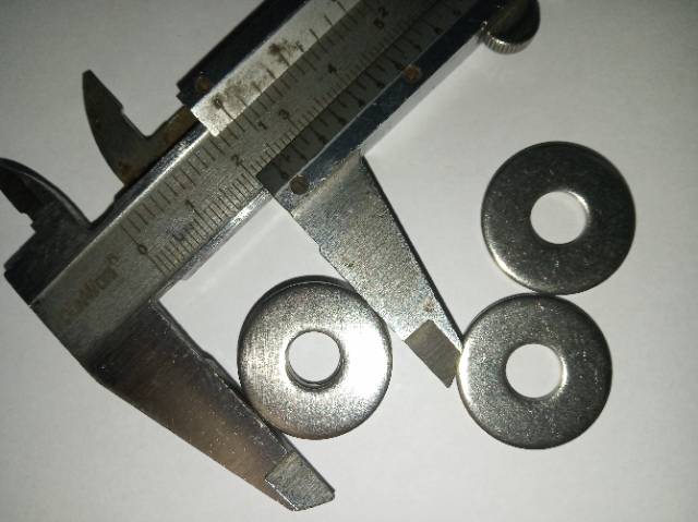 Ring flat lebar M8 stainless 304