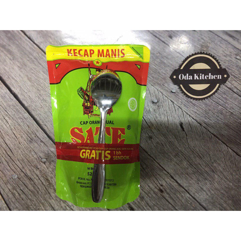 KECAP MANIS CAP ORANG JUAL SATE 525ml
