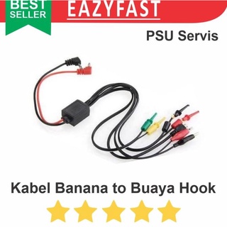 Kabel Power Supply Service HP Banana USB Capit Buaya Hook Clip [BAYAR DITEMPAT 1245] | [BAYAR