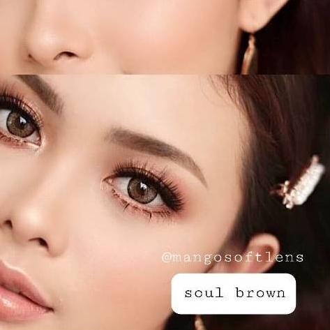 ♝ SOFTLENS SOUL by DREAMCOLOR DC1 GREY/BROWN/BLUE/BLACK ( NORMAL & MINUS ) ✶
