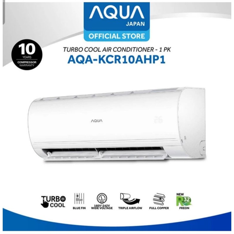 AC 1PK Aqua AQA KCR10AHP1