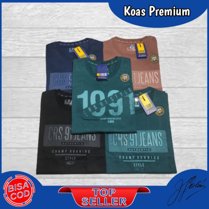 [COD] Kaos pria crs 91 ori |motif random| Baju kaos pria dewasa | Kaos distro terbaru 2024