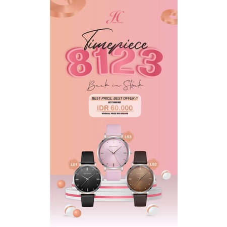 Jam Tangan JH 8123