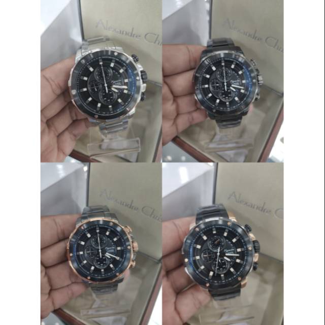 Jam tangan alexandre christie ac6528 new man 6528