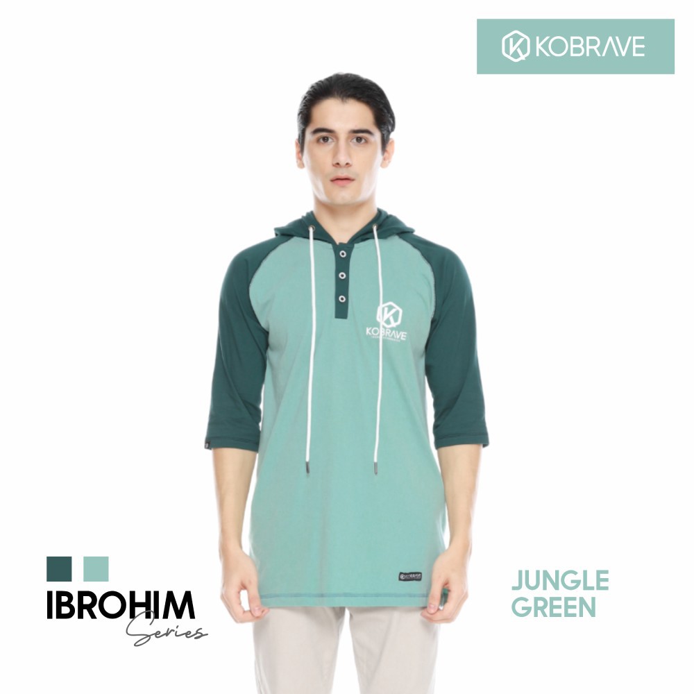 Koko Kaos Kobrave | Ibrohim Series | Kaos Kupluk Hodie Pria | Premium Quality - Samsmedia