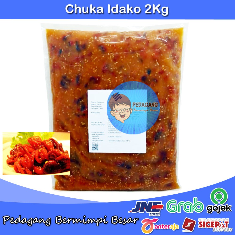 Chuka Idako 2Kg | Salad Baby Octopus | Salad Bayi Gurita