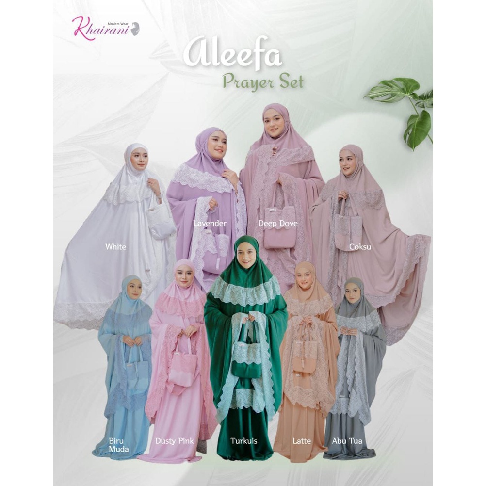 Mukena Aleefa by Khairani Moslem Wear