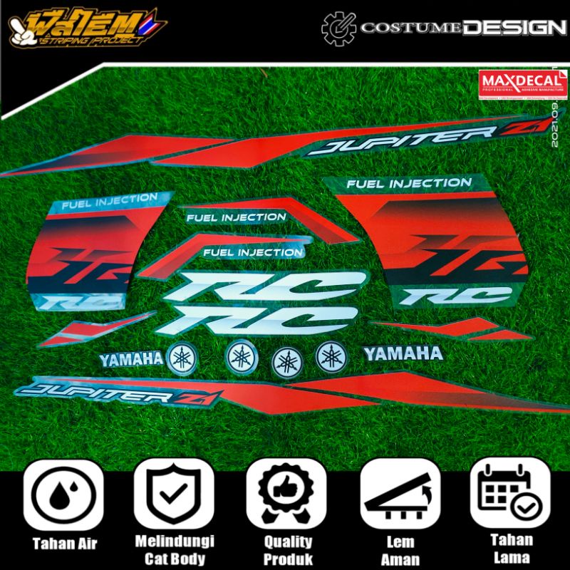 STRIPING TRANSPARAN JUPITER Z1 MODEL RC