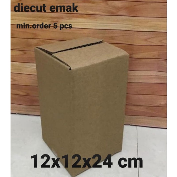 

Kardus / Box / 12x12x24 cm / Karton Packing polos baru ST