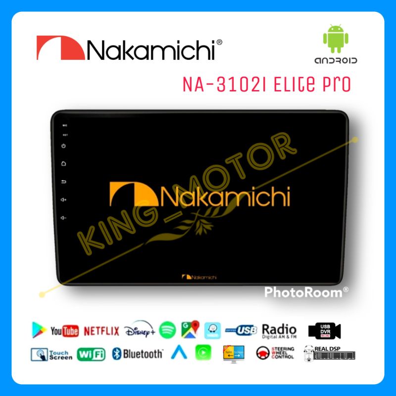 Nakamichi Android Elite Pro 9/10 Inch RAM 6 ROM 128 NA-3102i/NA3102i