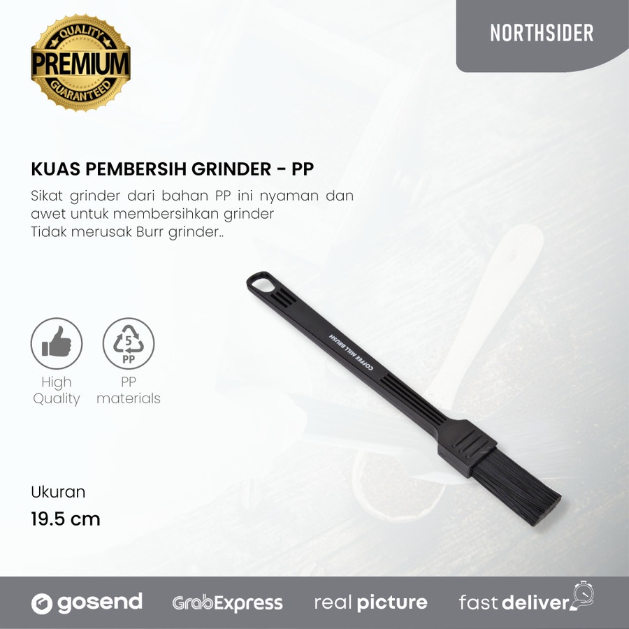 SIKAT GRINDER - KUAS PEMBERSIH GRINDER - PP COFFEE GRINDER BRUSH