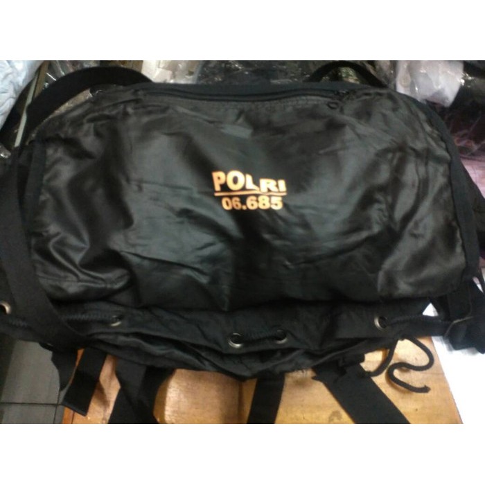 BLACKPINKMILITARY   TAS RANSEL KOREA / TAS PUNGGUNG JATAH POLRI / POLISI ORIGINAL