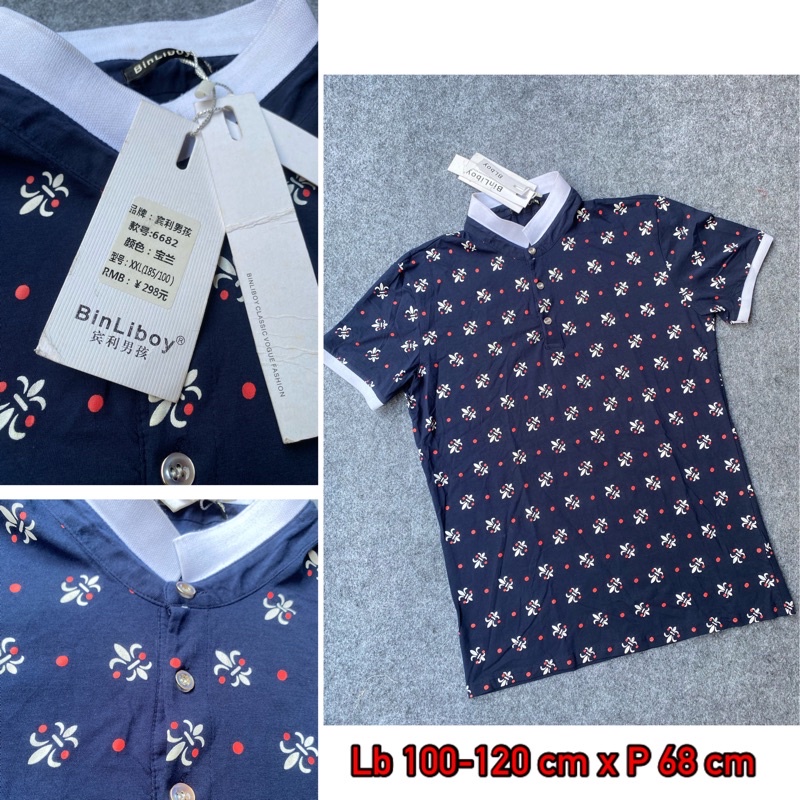 Atasan Pria Kerah Baju Laki Laki Wangki Import